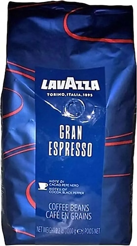 LavAzza Gran Espresso 1 Kg %100 Orijinal Çekirdek Kahve