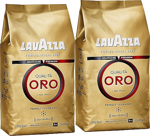 Lavazza Qualita Oro Çekirdek Kahve 2 x 1 KG