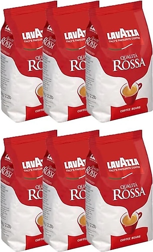Lavazza Qualita Rossa Filtre Kahve 1 kg 6'lı
