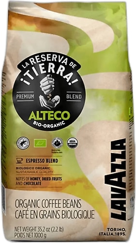 LavAzza Tierra Alteco Bio Organic Çekirdek Kahve - 1kg