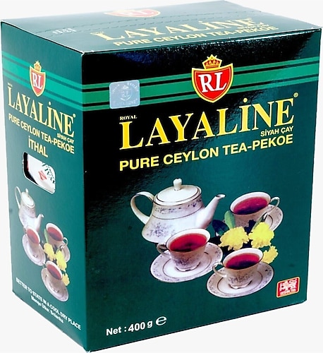 Layaline Royal Ithal Siyah Çay 400 Gr