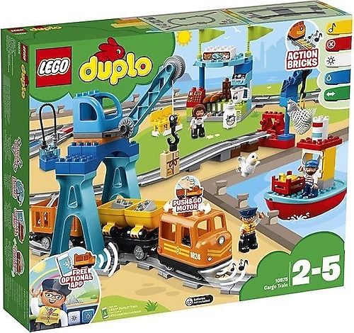 Lego 10875 Duplo Kargo Treni