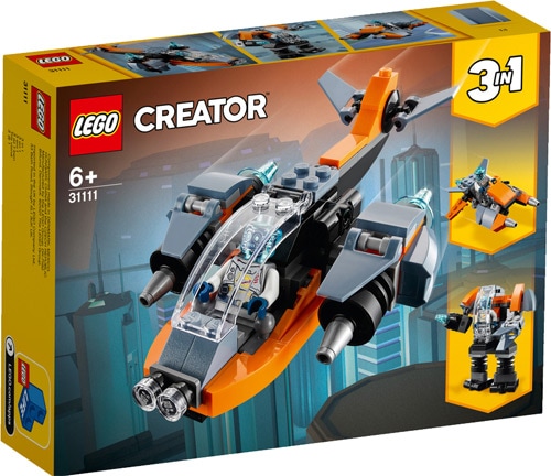 Lego 31111 Creator 3'ü 1 Arada Siber İnsansız Hava Aracı