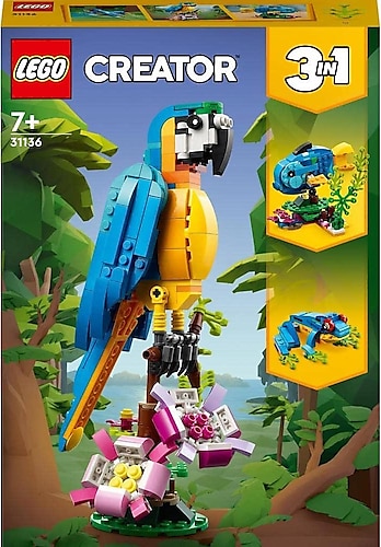 Lego 31136 Creator Egzotik Papağan