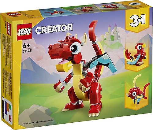 Lego 31145 Creator Kırmızı Ejderha