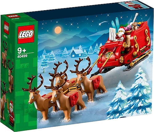 Lego 40499 Iconic Noel Babanın Kızağı