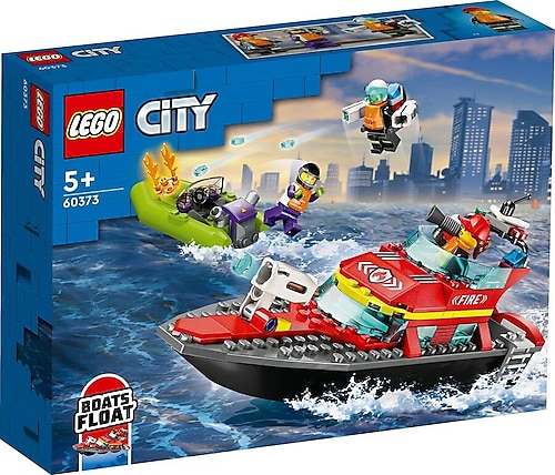 Lego 60373 City İtfaiye Kurtarma Teknesi