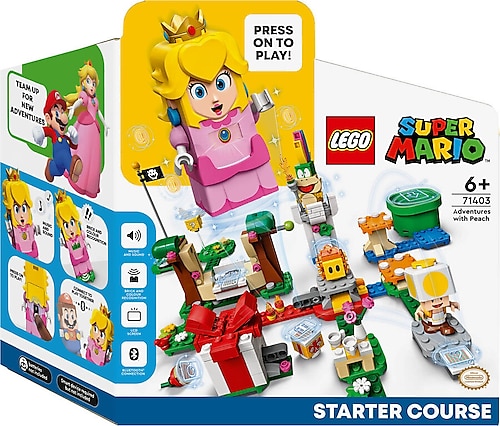 Lego 71403 Super Mario Peach ile Maceraya Başlangıç Seti