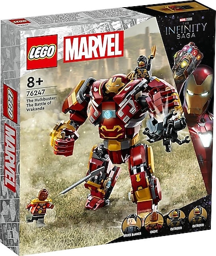Lego 76247 Marvel Hulkbuster Wakanda Savaşı