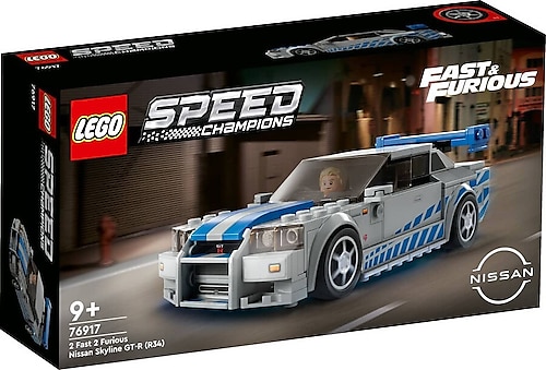 Lego 76917 Speed Champions Daha Hızlı Daha Öfkeli Nissan Skyline GT-R R34