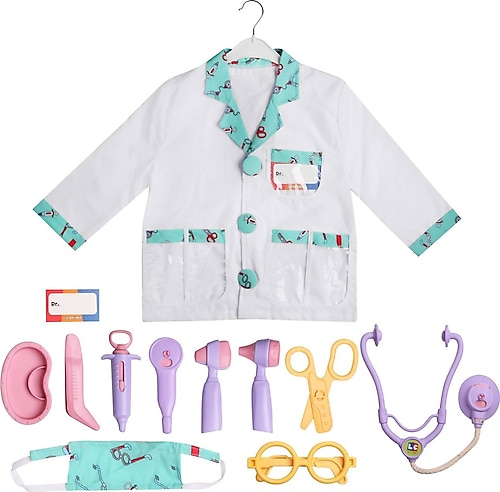 Let 's Be Child Doktor Seti ve Çocuk Kostümü