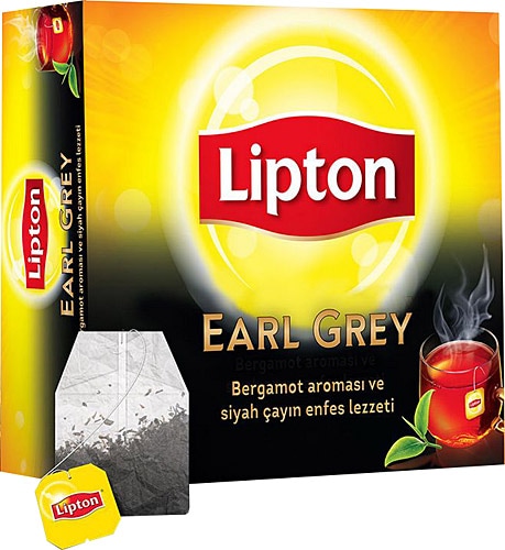 Lipton Earl Grey 2 gr 100'lü Bergamotlu Bardak Poşet Çay