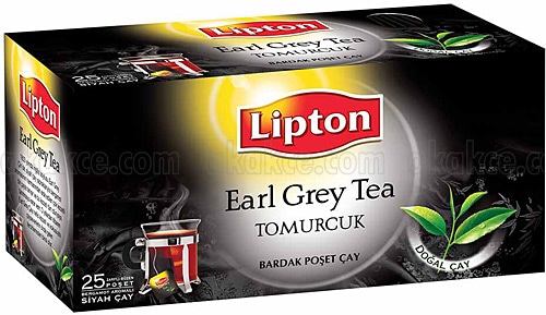 Lipton Earl Grey Bergamotlu 2 gr 25'li Bardak Poşet Çay
