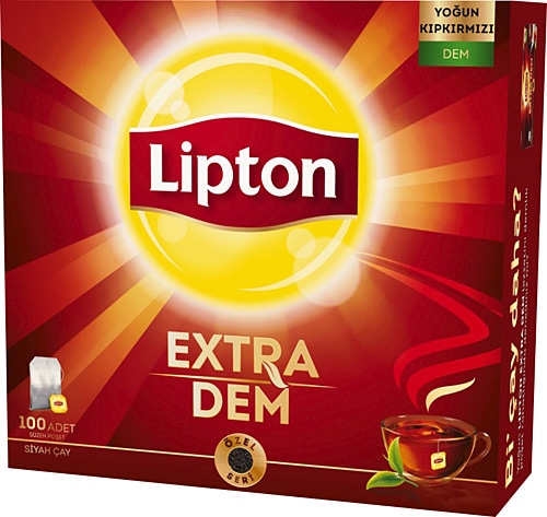 Lipton Extra Dem 2 gr 100'lü Bardak Poşet Çay