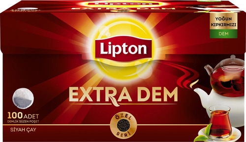 Lipton Extra Dem 3.2 gr 100'lü Demlik Poşet Çay