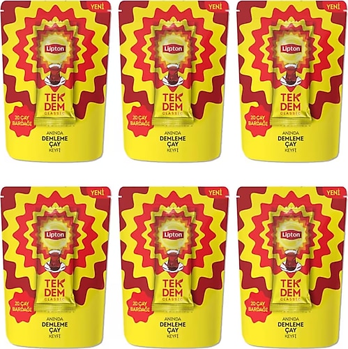Lipton Tek Dem Klasik 1.9 gr 10'lu 6 Adet Çay