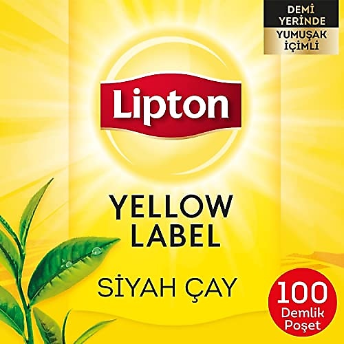 Lipton Yellow Label 3.2 gr 100'lü Demlik Poşet Çay