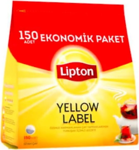 Lipton Yellow Label 3,2 gr 150'li 4 Adet Demlik Poşet Çay