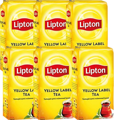 Lipton Yellow Label Tea 1 kg 6'lı Çay