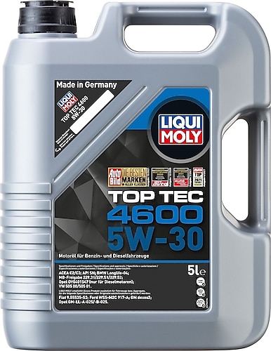 Liqui Moly Top Tec 4600 Dexos2 5W-30 5 lt Motor Yağı