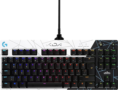 Logitech G Pro K/DA 920-010077 ABD Kablolu Mekanik Oyuncu Klavyesi