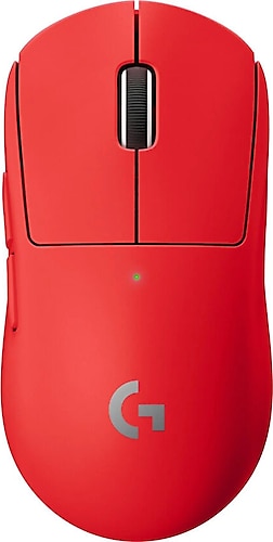 Logitech G PRO X Superlight 910-006785 Kırmızı Lightspeed Hero Şarjlı Optik Kablosuz Oyuncu Mouse