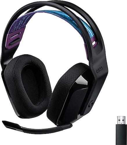Logitech G535 Lightspeed Kablosuz Mikrofonlu Kulak Üstü Oyuncu Kulaklığı