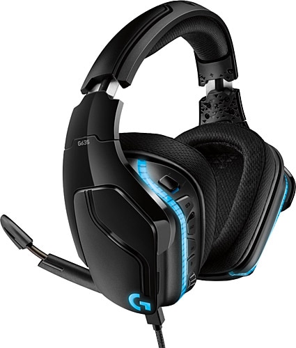 Logitech G635 Lightsync RGB 7.1 Kablolu Mikrofonlu Kulak Üstü Oyuncu Kulaklığı