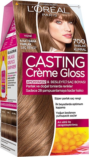 Loreal Paris Casting Creme Gloss 700 Parlak Kumral Saç Boyası
