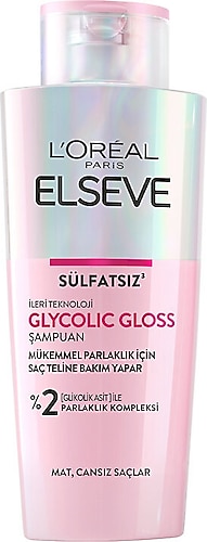 Loreal Paris Elseve Glycolic Gloss Şampuan 200 ml