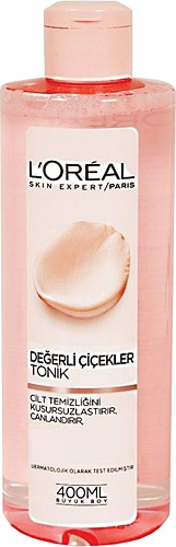 Loreal Paris Expert Değerli Çiçekler 400 ml Kuru ve Hassas Ciltler Tonik