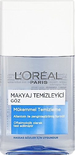 Loreal Paris Göz ve Dudak Pratik 125 ml Makyaj Temizleme Suyu