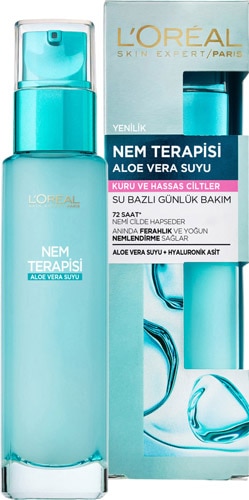Loreal Paris Nem Terapisi Kuru ve Hassas Ciltler 70 ml Aloe Vera Suyu