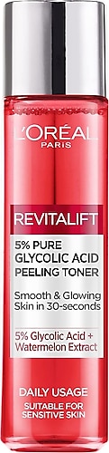 Loreal Paris Revitalift %5 Saf Glikolik Asit Peeling Etkili Tonik 180 ml