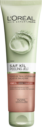 Loreal Paris Saf Kil ve Kırmızı Yosun Özlü 150 ml Peeling Jeli