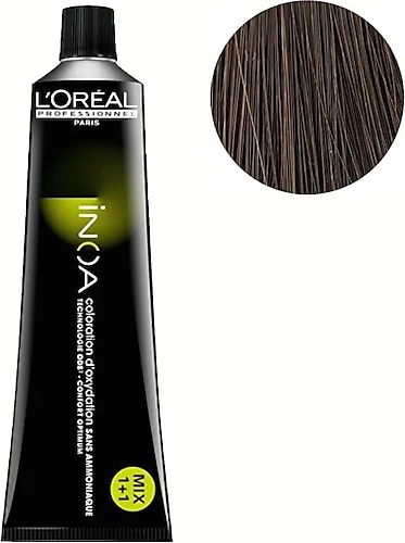 Loreal Professionnel İnoa Amonyaksız Saç Boyası Tüp 5.0 Açık Kahve