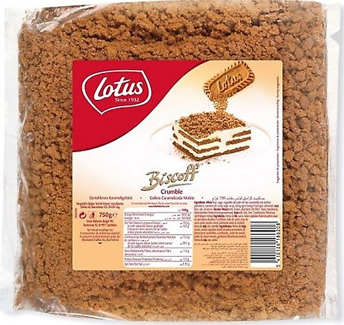 Lotus Biscoff Crumble Bisküvi Parçacıkları 750 gr