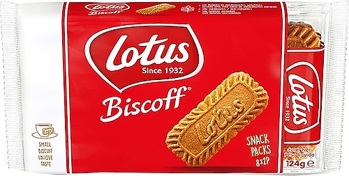 Lotus Biscoff Snack Karamelize Bisküvi 124 gr