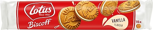 Lotus Biscoff Vanilla Flavour Bisküvi 150 gr