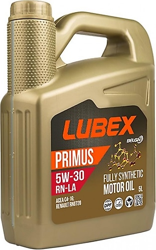 Lubex Primus RN-LA 5W/30 5 lt Motor Yağı