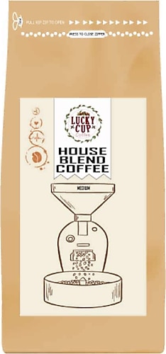 Lucky Cup House Blend Çekirdek Kahve 1 kg