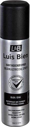 Luis Bien Hair Fiber Dolgunlaştırıcı Siyah Saç Spreyi 100 ml