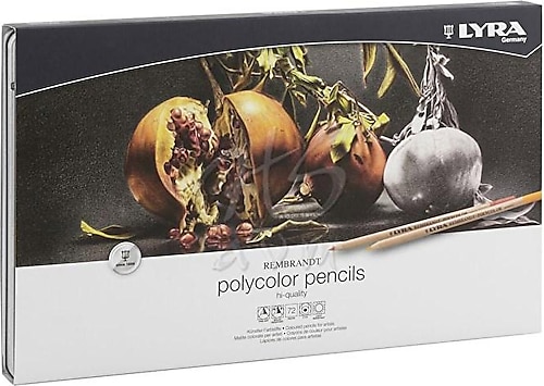 Lyra Rembrandt Polycolor Metal Kutu 72'li Kuru Boya Seti