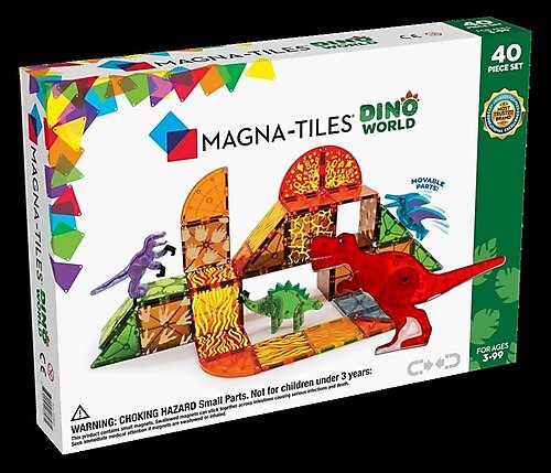 Magna-Tiles Dinozor Dünyası 40 Parça