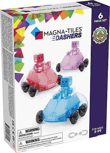 Magna-Tiles Hızlı Sürücüler 6 Parça