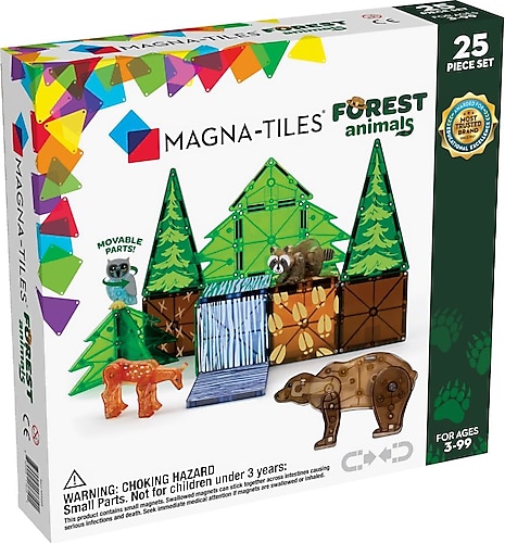 Magna-Tiles Orman Hayvanları Seti 25 Parça
