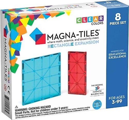 Magna-Tiles Rectangle Expansion Set 8 Parça