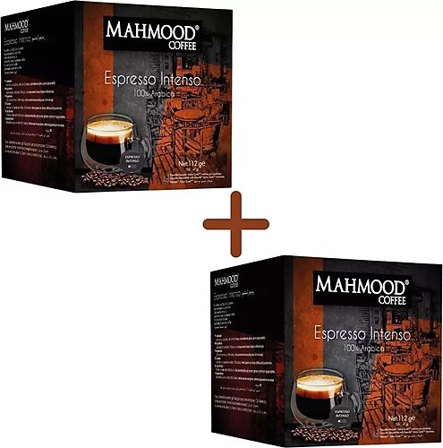 Mahmood Coffee Espresso Kapsül Kahve 16'lı 2 Adet