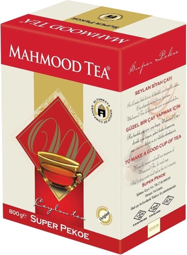 Mahmood Tea Super Pekoe 800 gr Dökme Çay