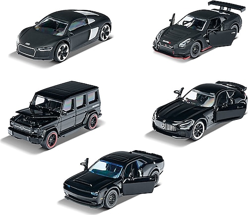 Majorette Black Edition 5'li Araba Seti 212053174